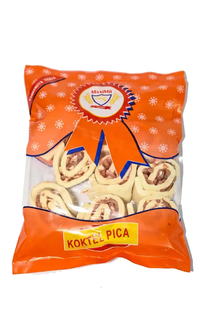 Koktel pecivo pizza pužić 500g pakovanje